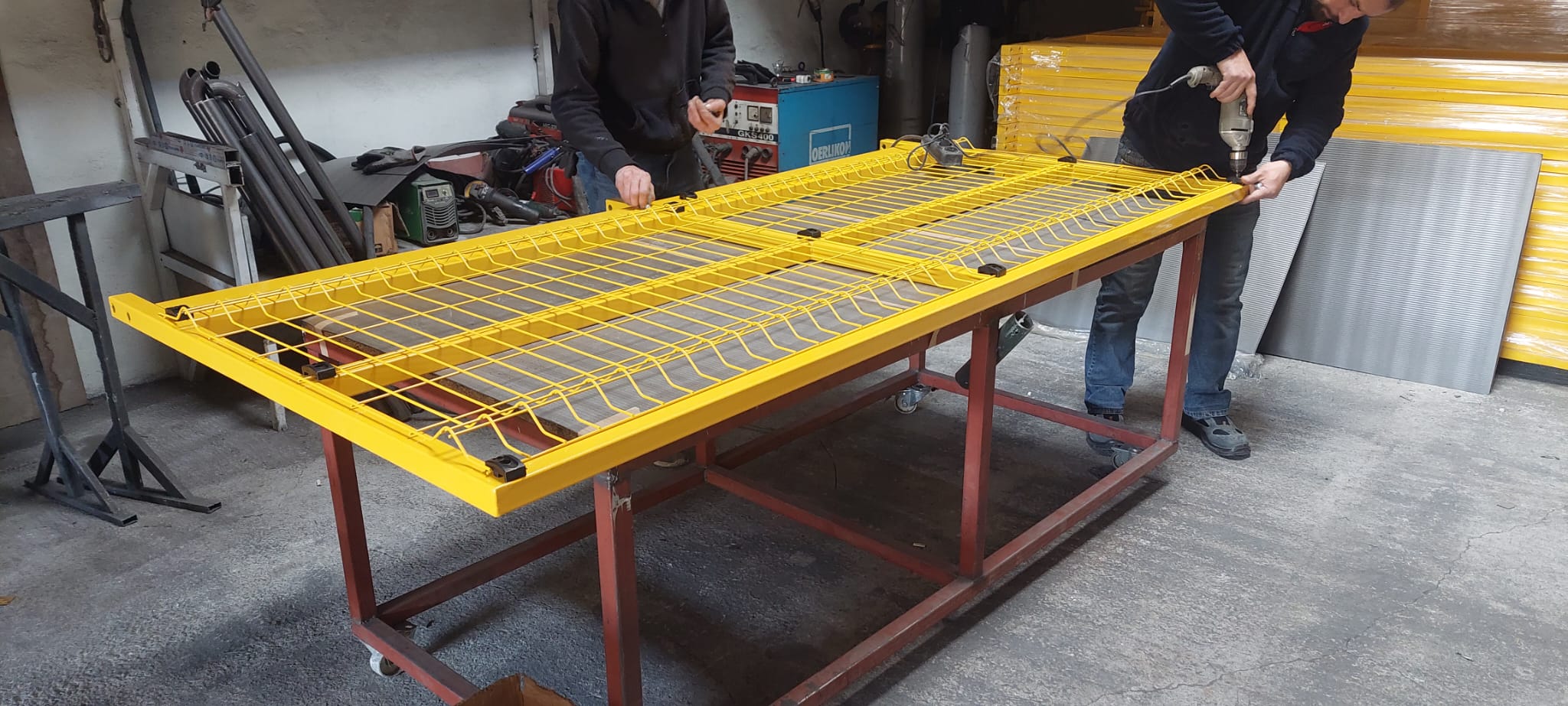 FERRERO ŞİLİ FABRİKASI KORUMA BARİYERİ YAPIMI